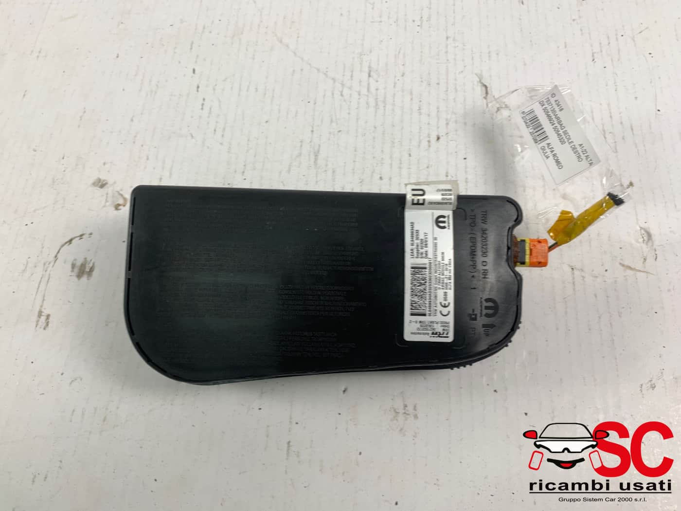 Airbag Sedile Destro Alfa Romeo Giulia 50546924 50545320 - 43418