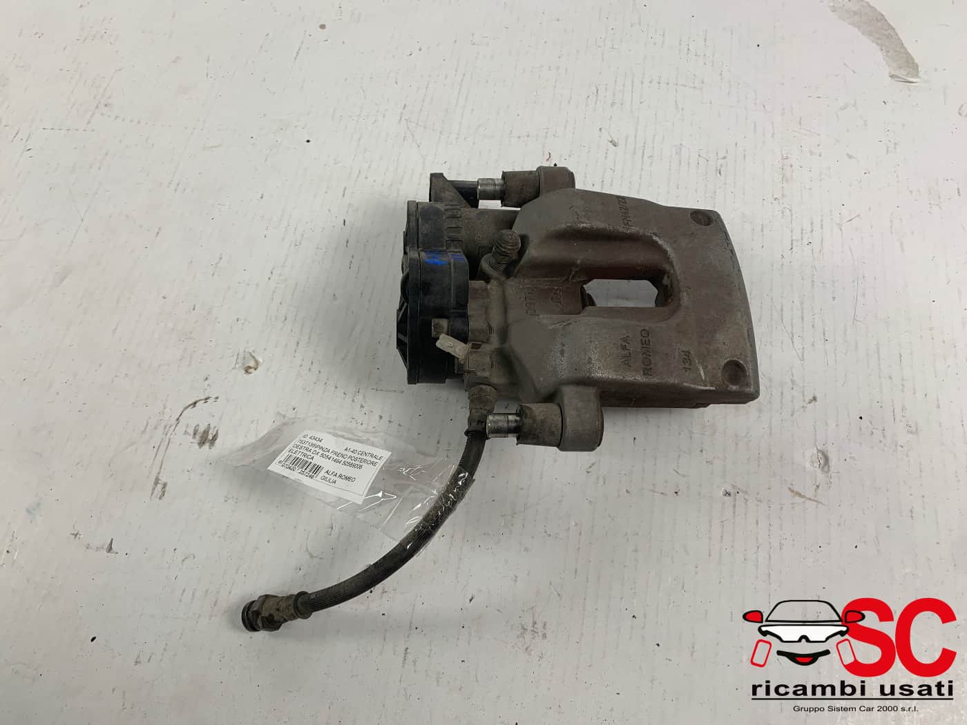 Pinza Freno Posteriore Destra Alfa Romeo Giulia 50541494 50569006 - 43434