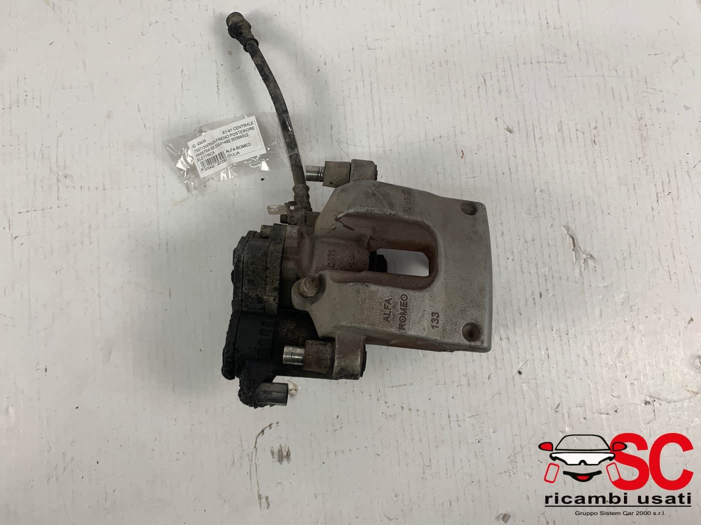 Pinza Freno Posteriore Sinistra Alfa Romeo Giulia 50541492 50569002 - 43435