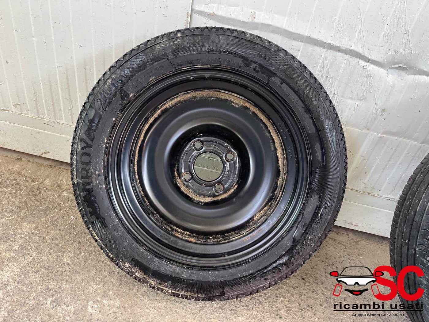 Ruota Di Scorta Opel Corsa F R15  - W00317