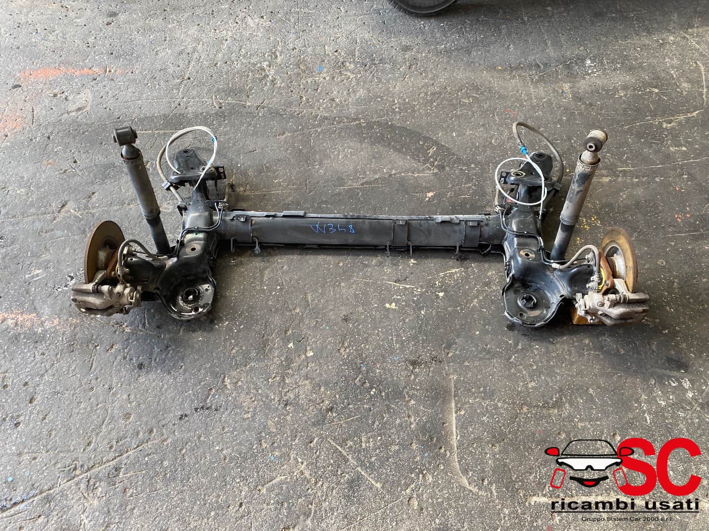 Ponte Assale Posteriore Opel Crossland X 1.6 Cdi 3649307 5148W1 - W00348