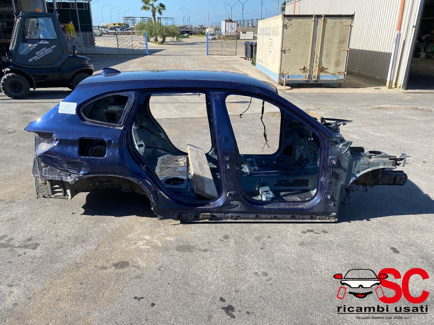 Fianco Fiancata Tagliata Bmw X1 F48  - W00464