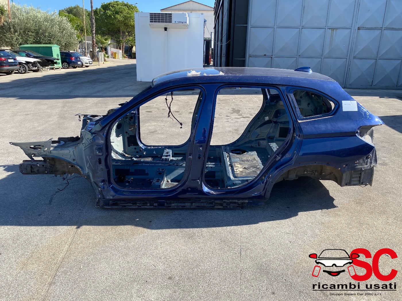 Fianco Fiancata Tagliata Bmw X1 F48  - W00464