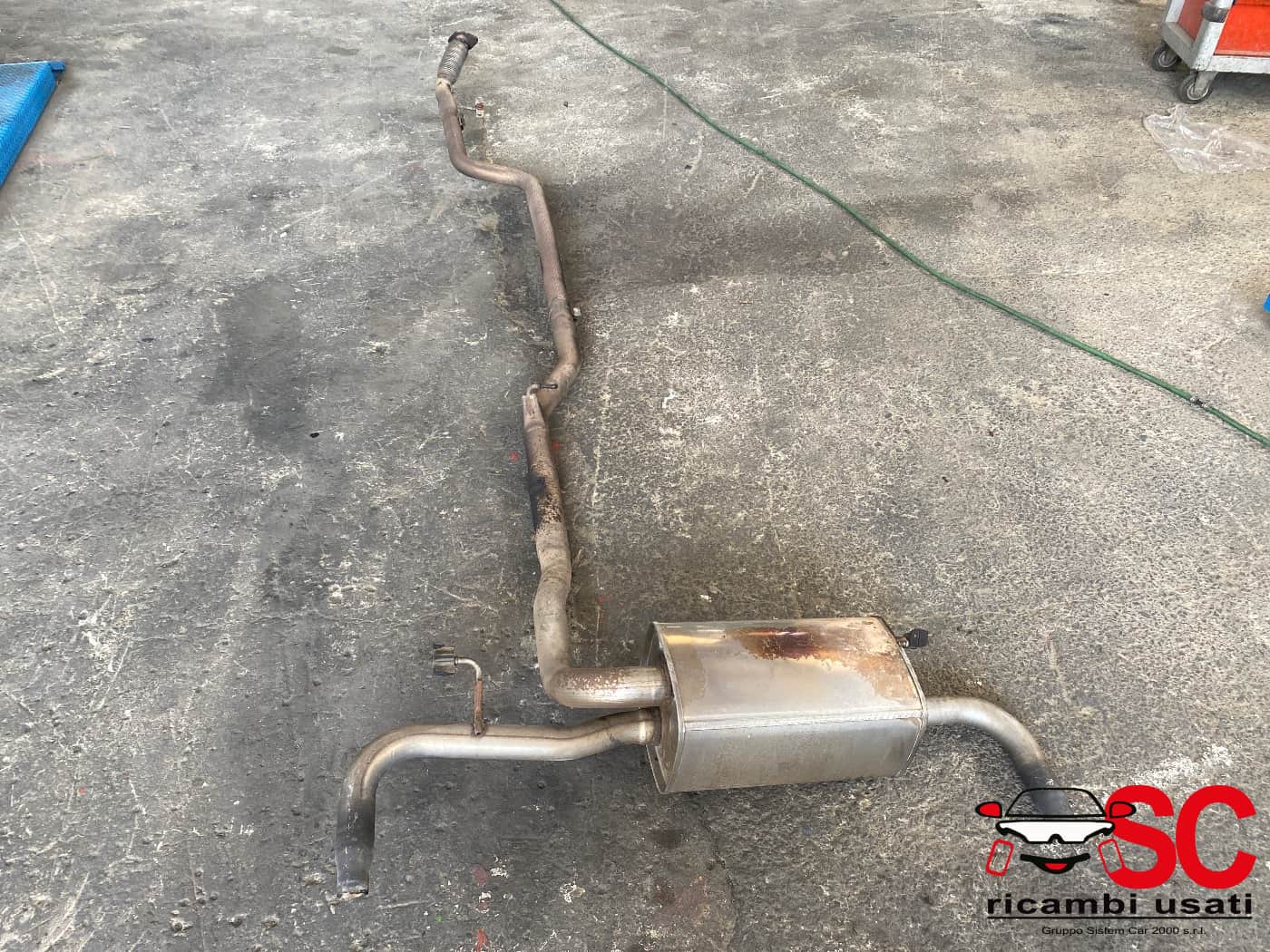 Marmitta Alfa Romeo Giulia 2.2 180cv 50550593 50545427 - W00840