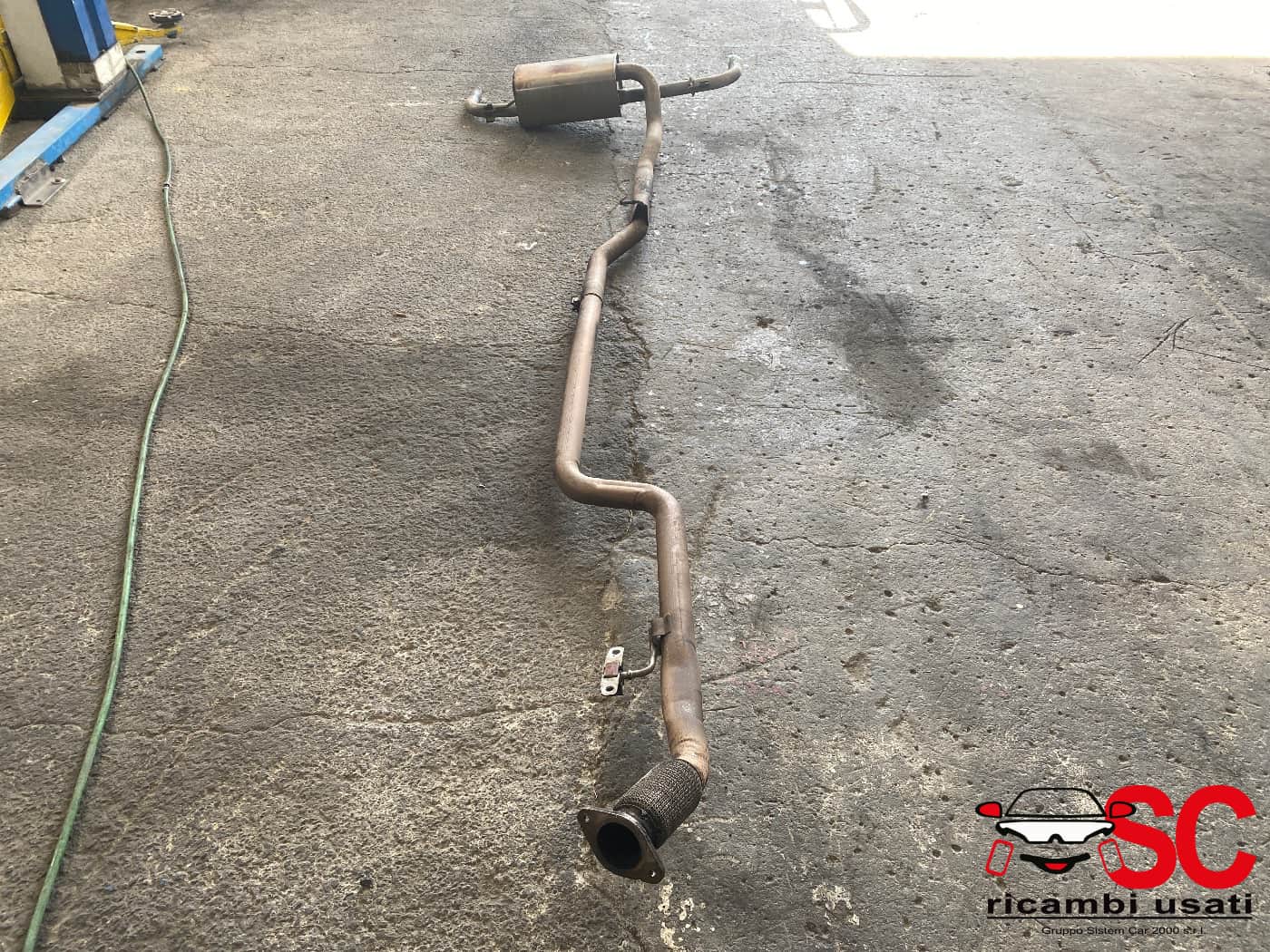 Marmitta Alfa Romeo Giulia 2.2 180cv 50550593 50545427 - W00840