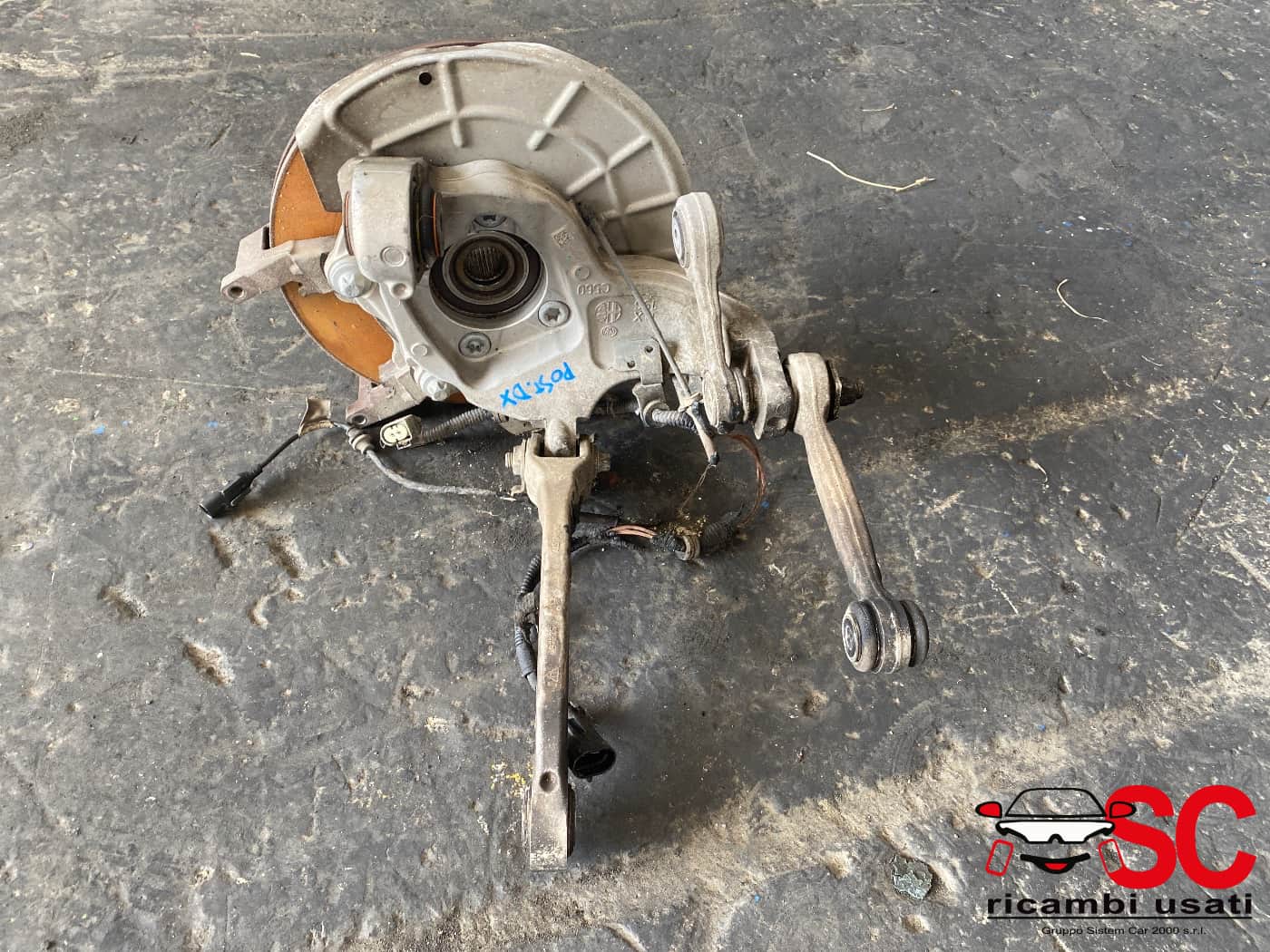 Mozzo Posteriore Destro Alfa Romeo Giulia 2.2 50543988 50540547 - W00841