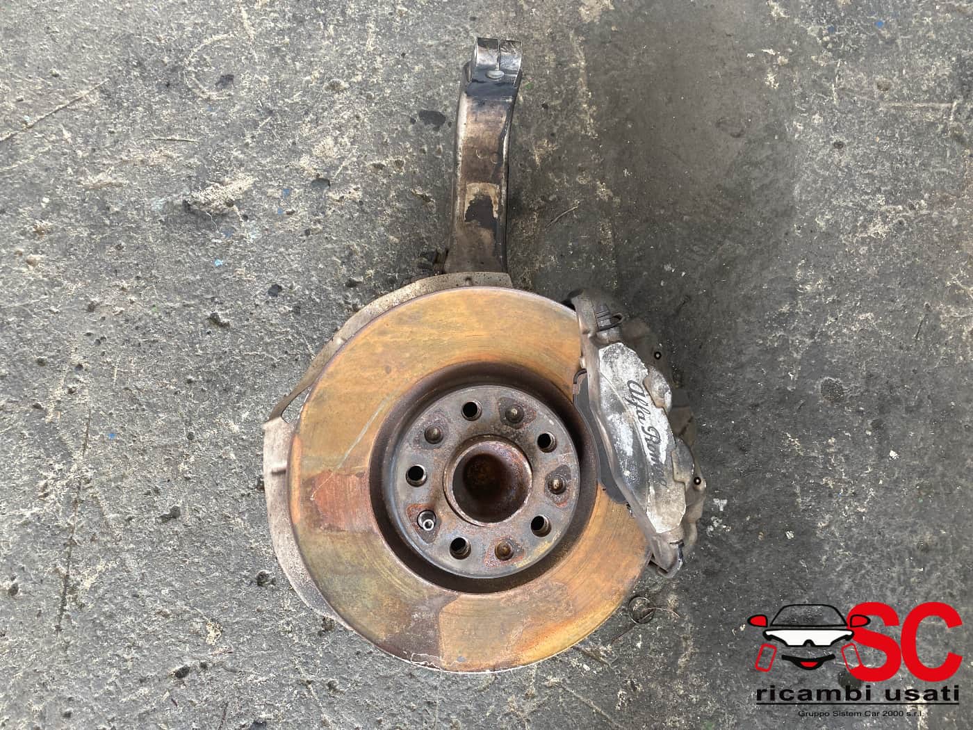 Mozzo Anteriore Sinistro Alfa Romeo Giulia 2.2 50539740 - W00842