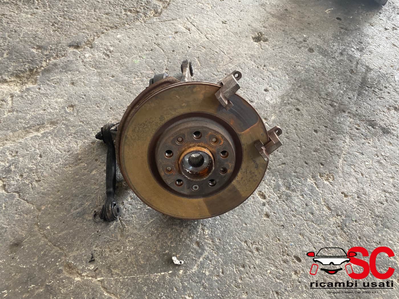 Mozzo Posteriore Sinistro Alfa Romeo Giulia 50543985 50540517 - W00847