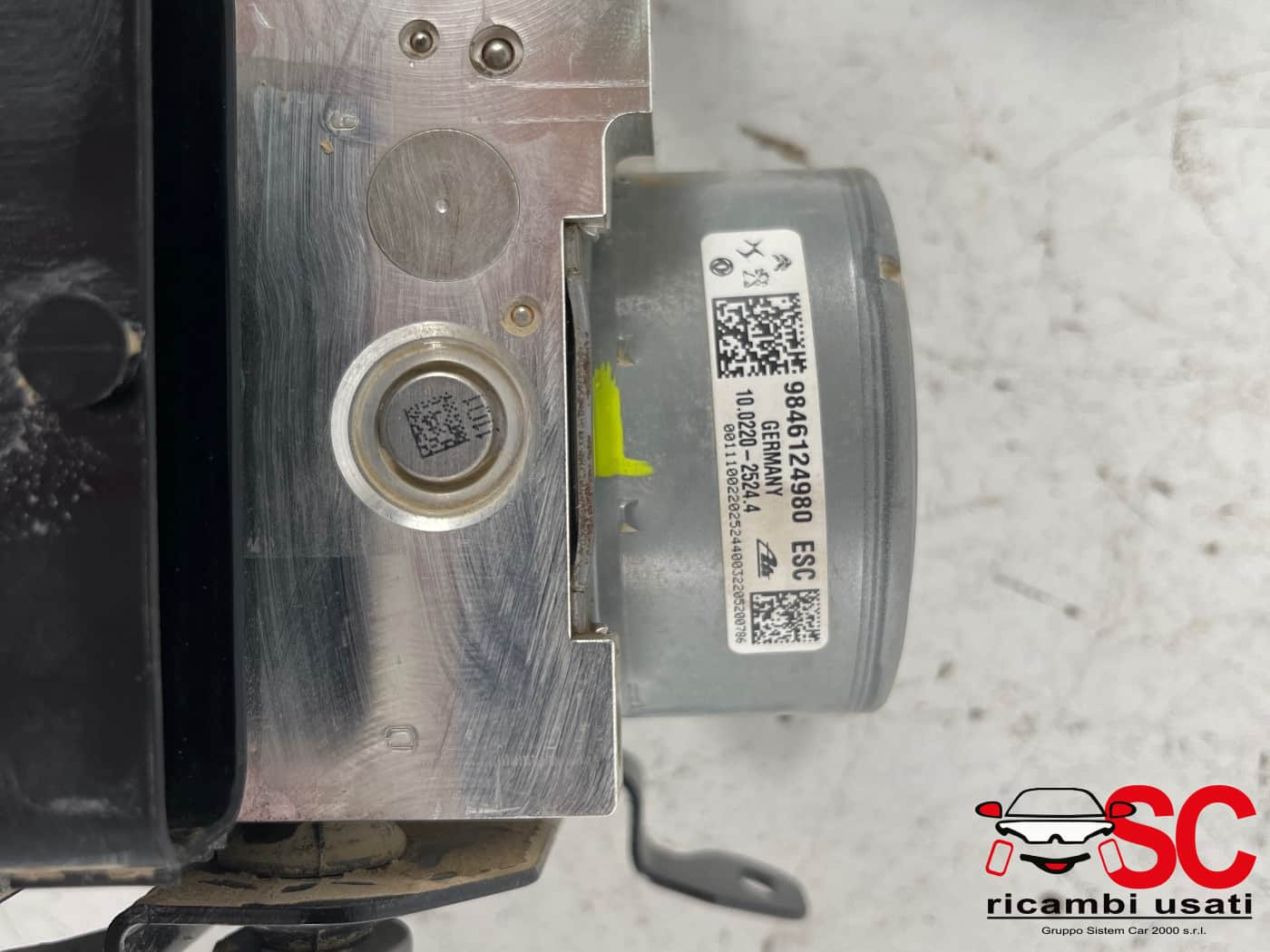 9846124980 ABS OPEL Corsa F Serie diesel
