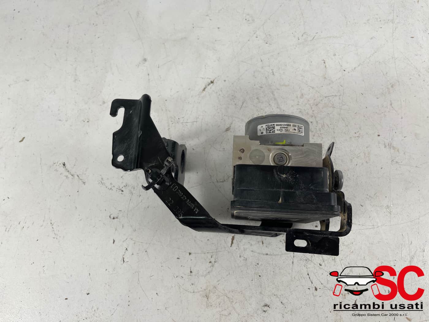 9846124980 ABS OPEL Corsa F Serie diesel