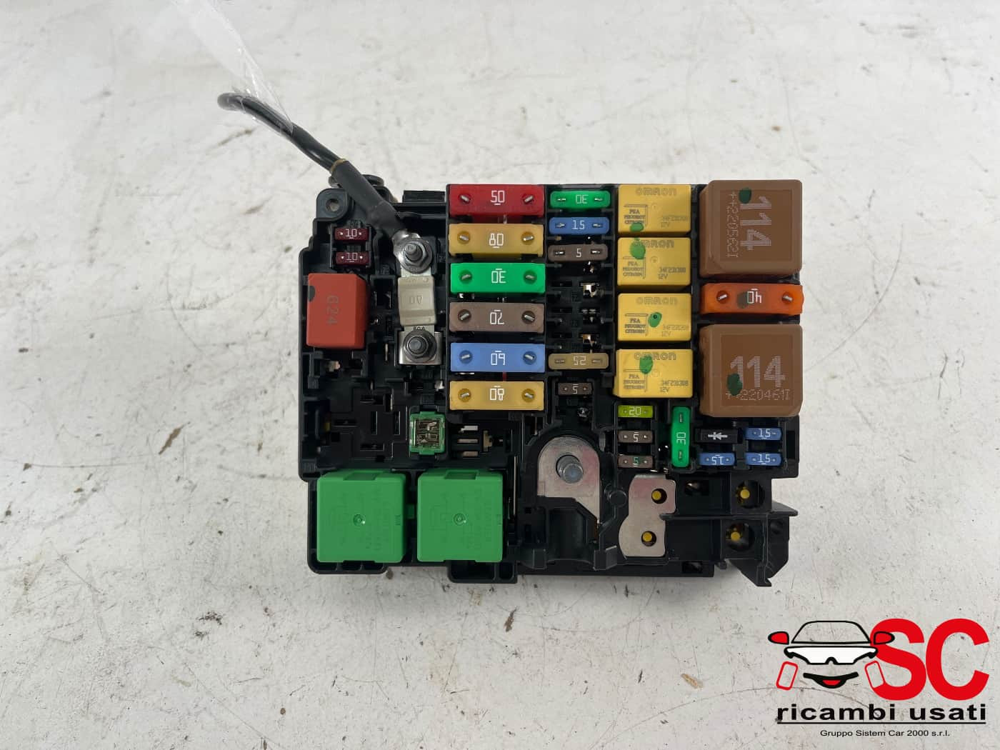 9804848480 9804848480 CENTRALINA PORTA FUSIBILI OPEL Corsa F Serie benzina