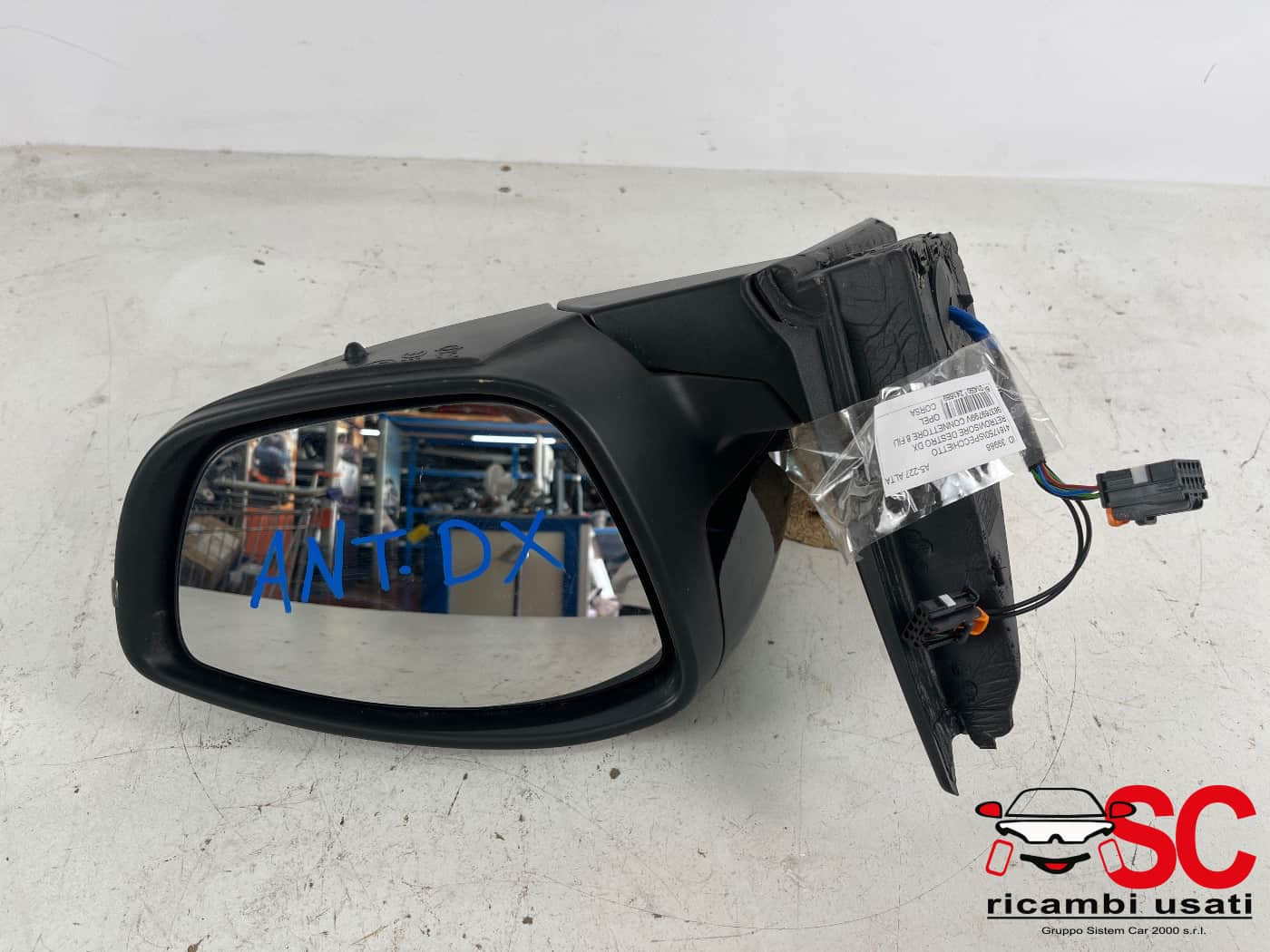 SPECCHIETTO RETROVISORE DESTRO OPEL Corsa F Serie 983769799V (19>)