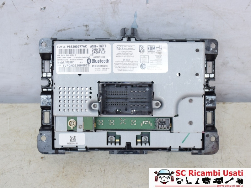 AUTORADIO JEEP Compass Serie K68292817AJ (16>)