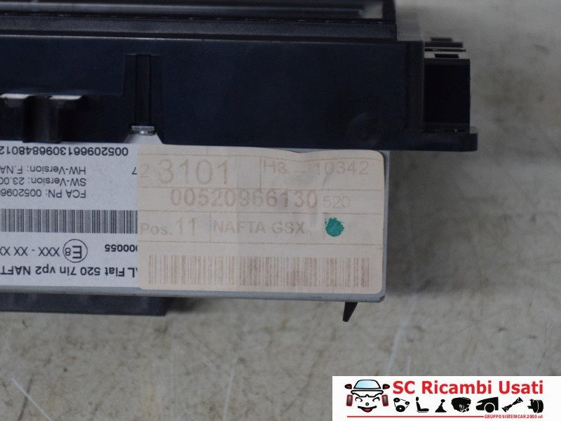 AUTORADIO JEEP Renegade Serie 52096613 (18>)