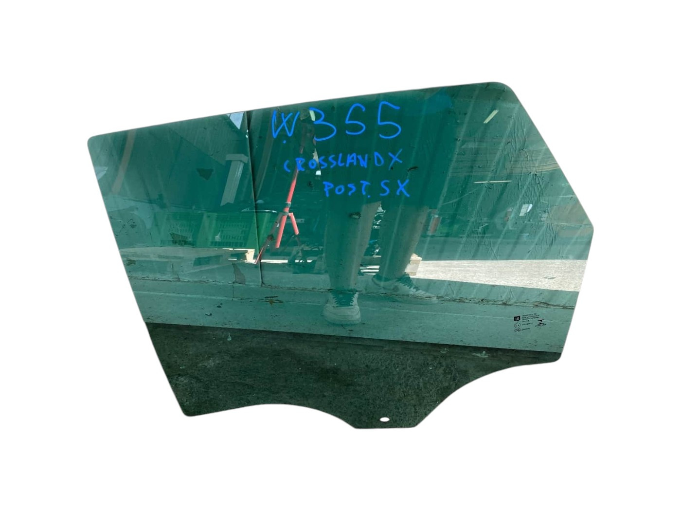 VETRO SCENDENTE POSTERIORE SINISTRO OPEL Crossland Serie (X) 13457752 (17>)