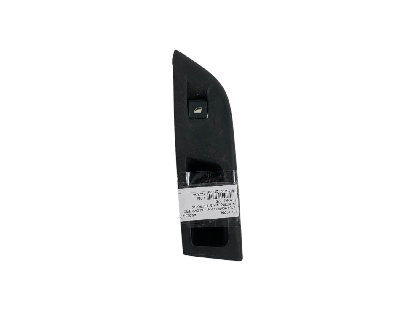 PULSANTE ALZAVETRO POSTERIORE SINISTRO OPEL Corsa F Serie 98044803ZD (19>)