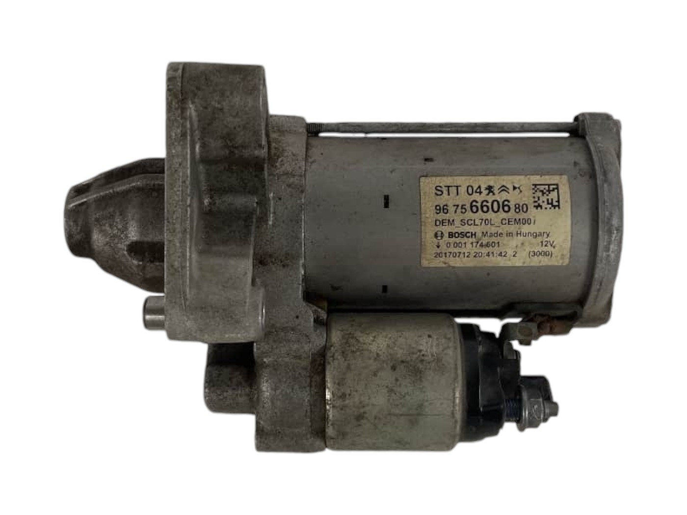 9675660680 MOTORINO AVVIAMENTO OPEL Crossland Serie (X) diesel