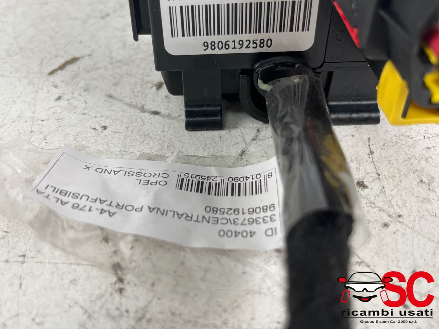 9806192580 9806192580 CENTRALINA PORTA FUSIBILI OPEL Crossland Serie (X) diesel