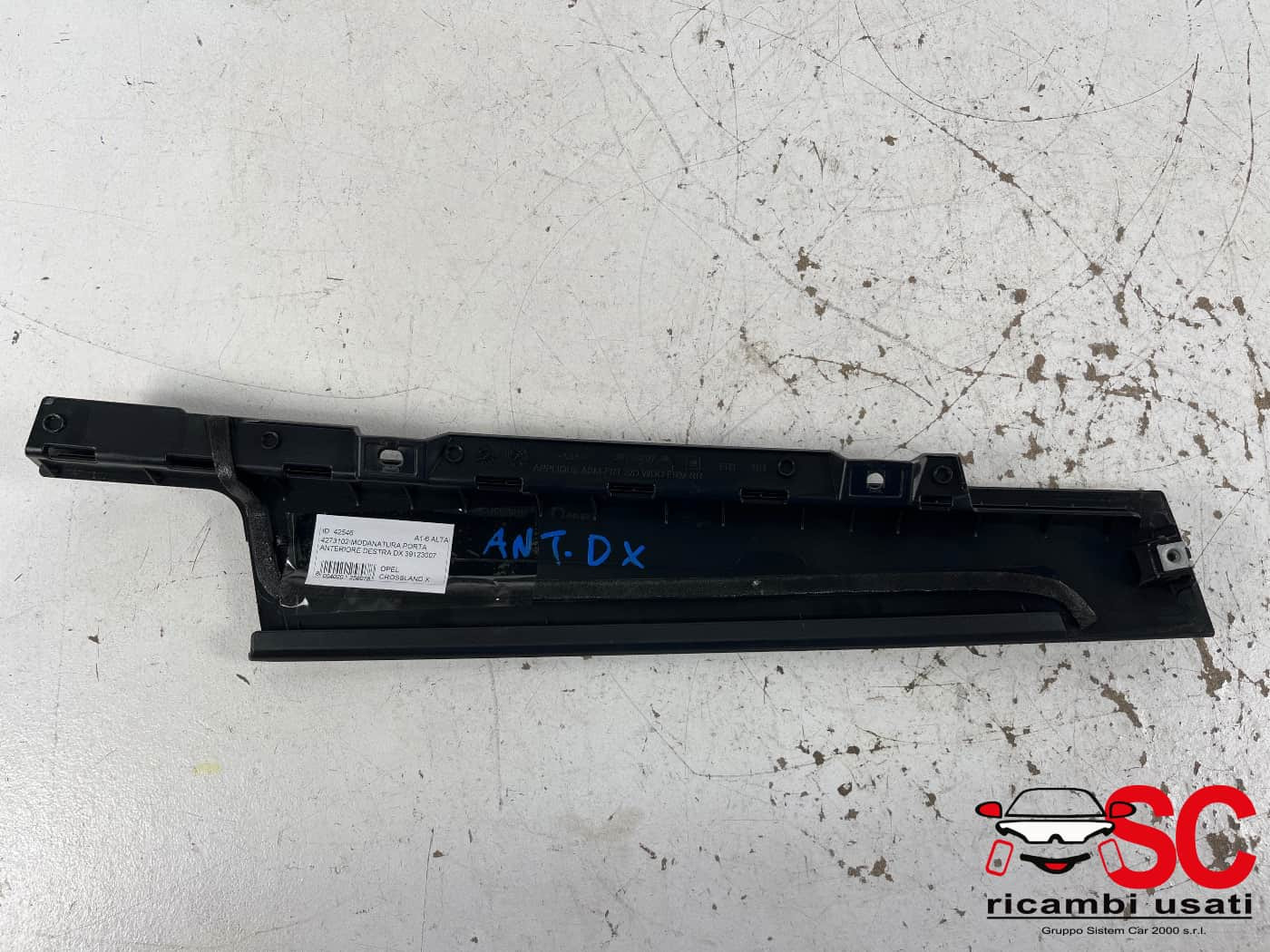 MODANATURA PORTA ANT DX OPEL Crossland Serie (X) 39123007 (17>)