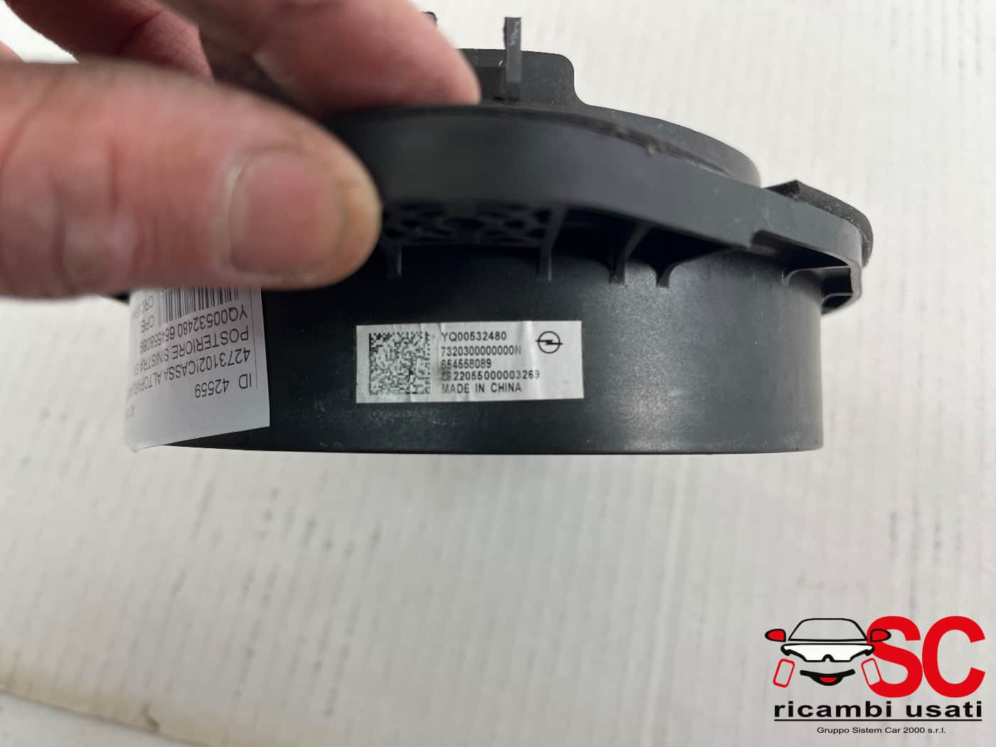 ALTOPARLANTE OPEL Crossland Serie (X) YQ00532480 (17>)