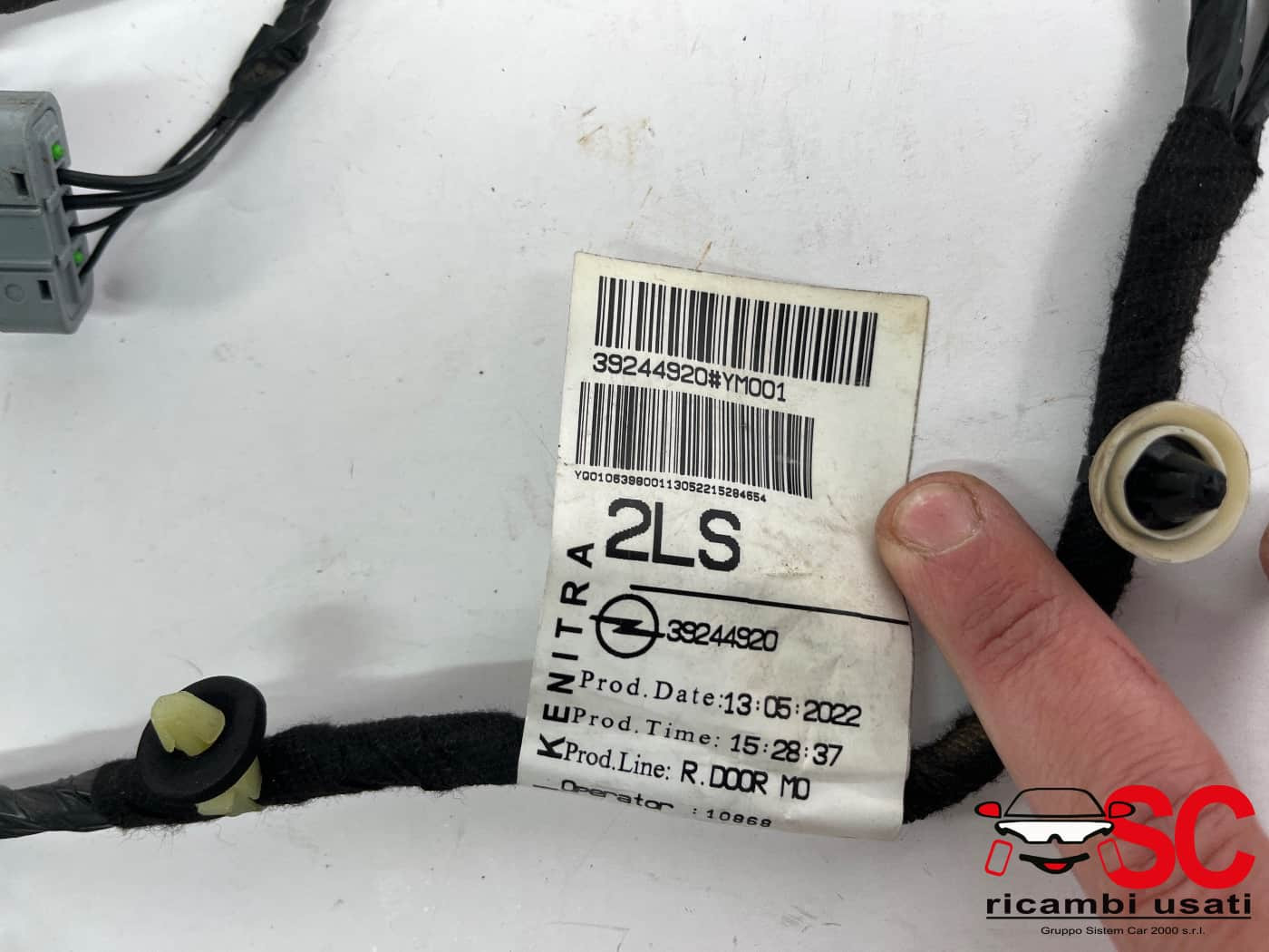 39244920 39244920 CABLAGGIO OPEL Crossland Serie (X) diesel