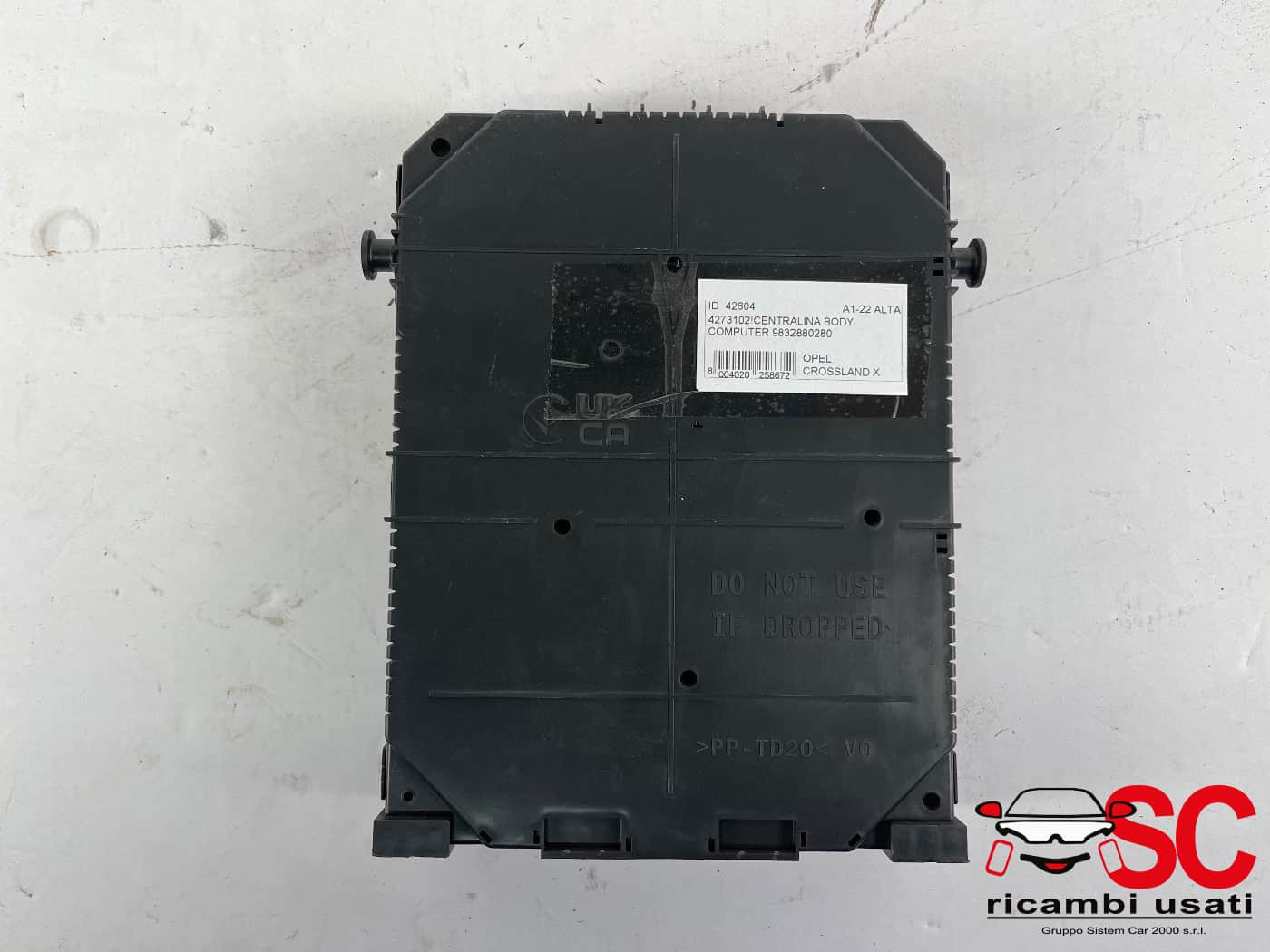 BODY COMPUTER OPEL Crossland Serie (X) 9832880280 (17>)
