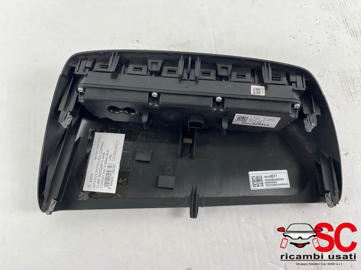 COMANDI CLIMA OPEL Crossland Serie (X) 98226284YX (17>)