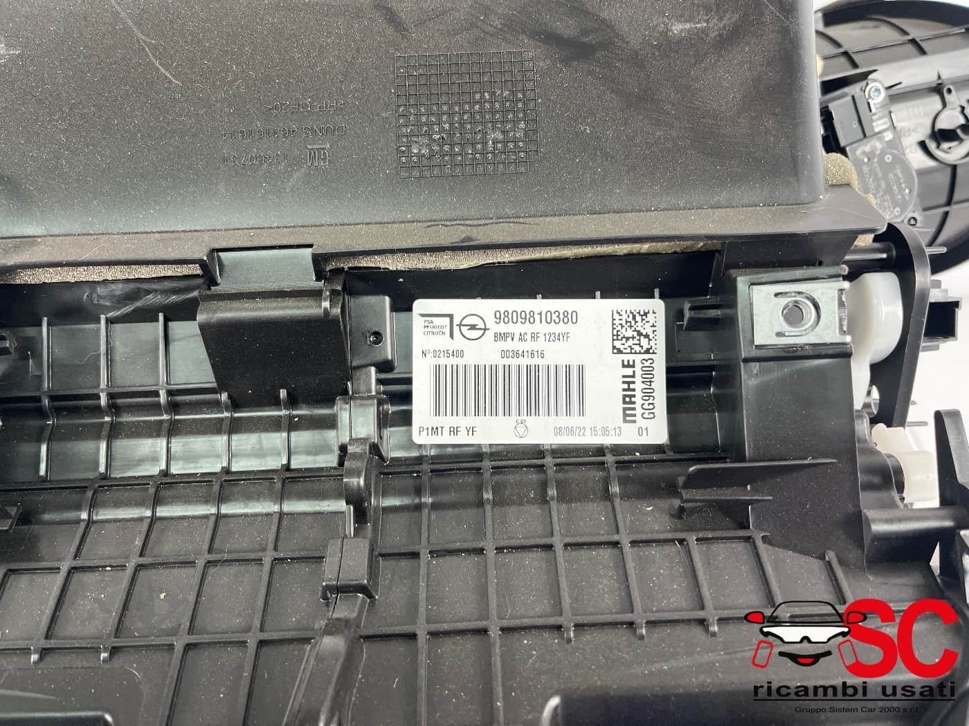 STUFA OPEL Crossland Serie (X) 9809810380 (17>)