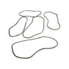 GUARNIZIONE PORTIERA ANTERIORE SINISTRA OPEL Crossland Serie (X) (17>)