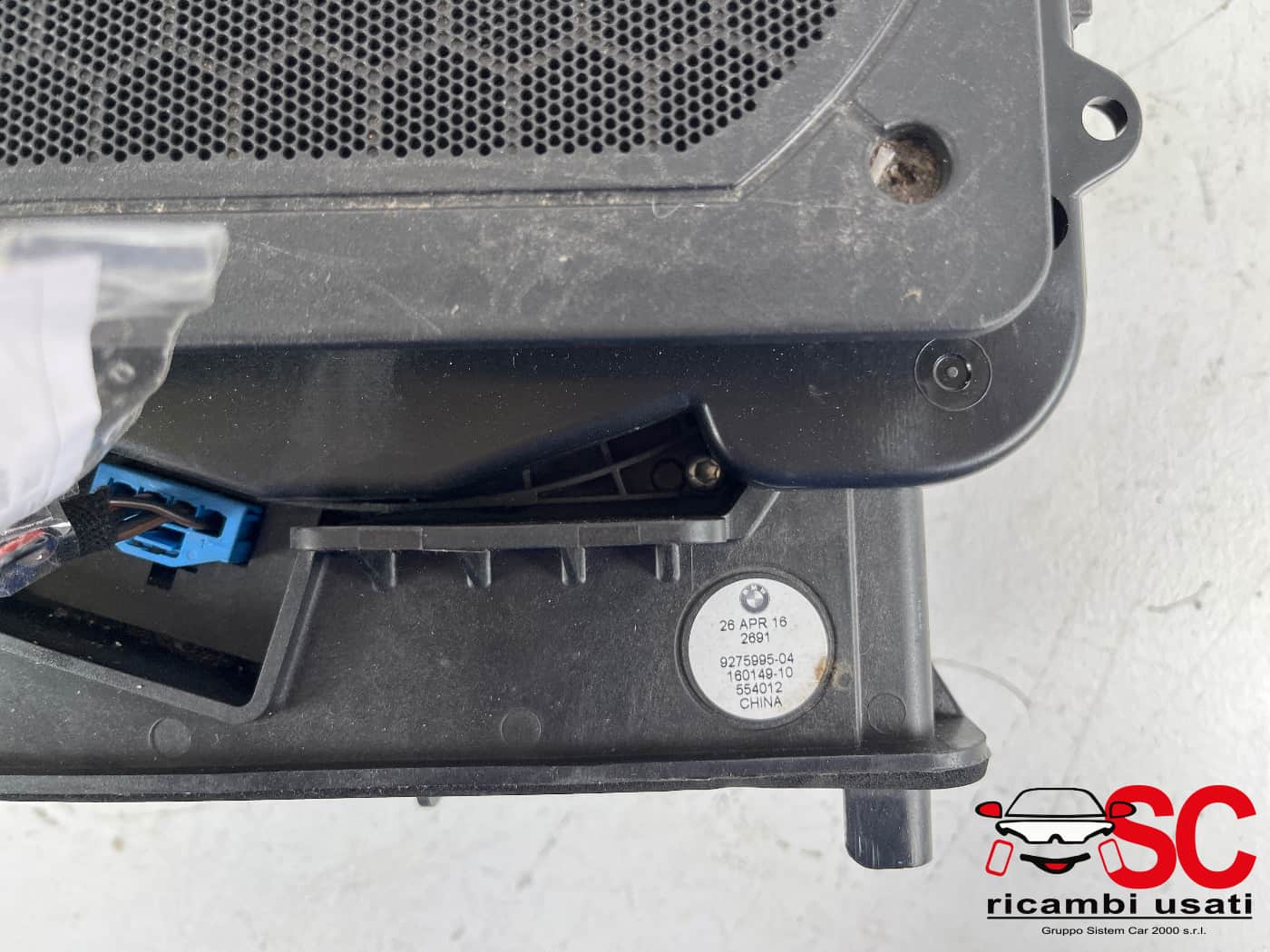 Altoparlante Subwoofer Centrale Bmw X1 F48 65139275995 - 40924 Altoparlante Subwoofer Centrale Bmw X1 F48 65139275995 - 40924