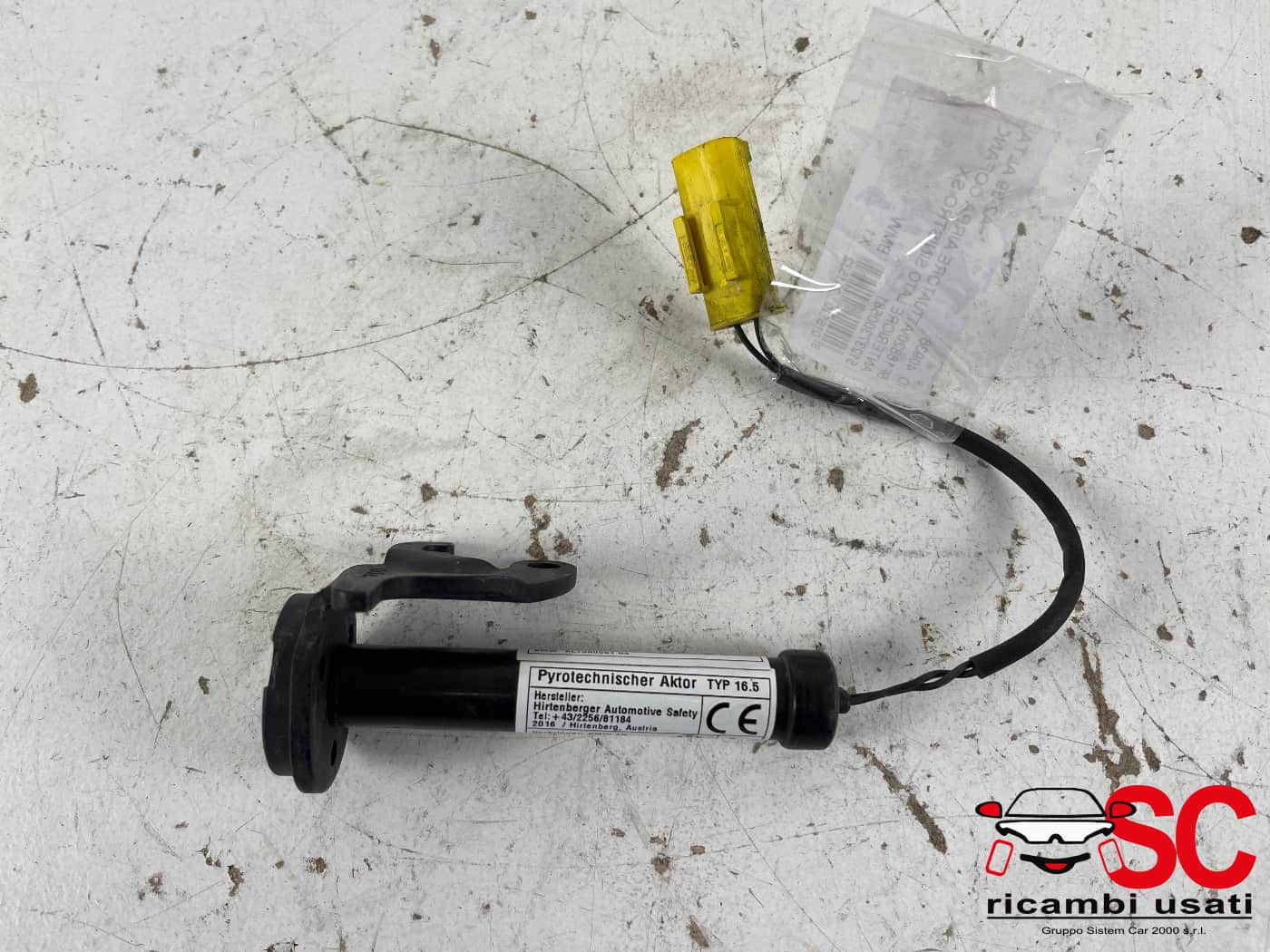 Attuatore Airbag Cofano Anteriore Bmw X1 F48 51237300581 - 40936 Attuatore Airbag Cofano Anteriore Bmw X1 F48 51237300581 - 40936