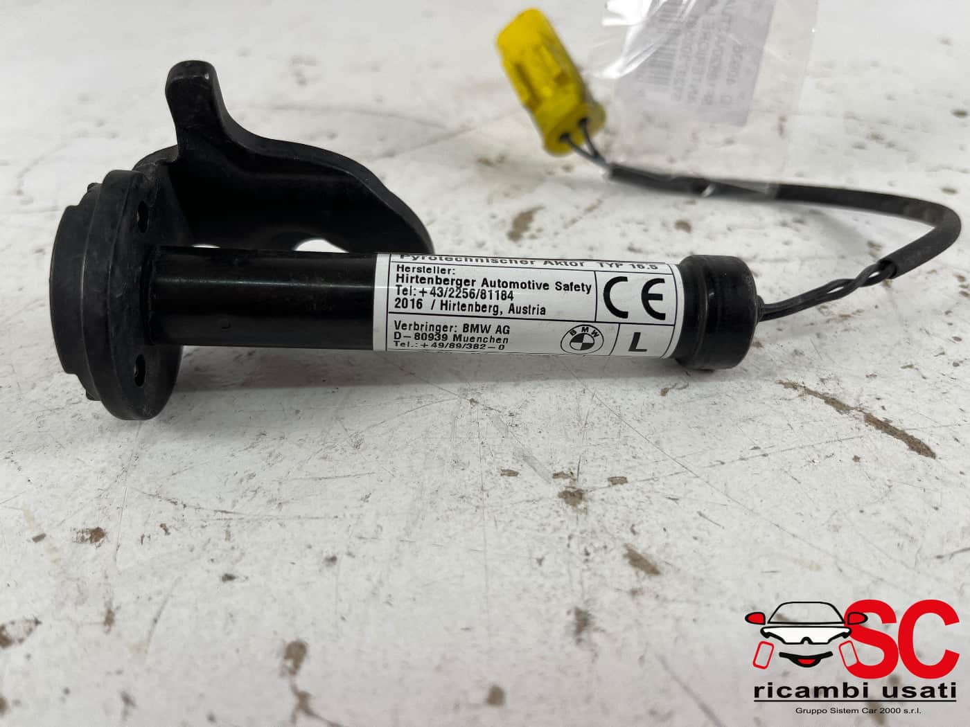 Attuatore Airbag Cofano Anteriore Bmw X1 F48 51237300581 - 40936 Attuatore Airbag Cofano Anteriore Bmw X1 F48 51237300581 - 40936