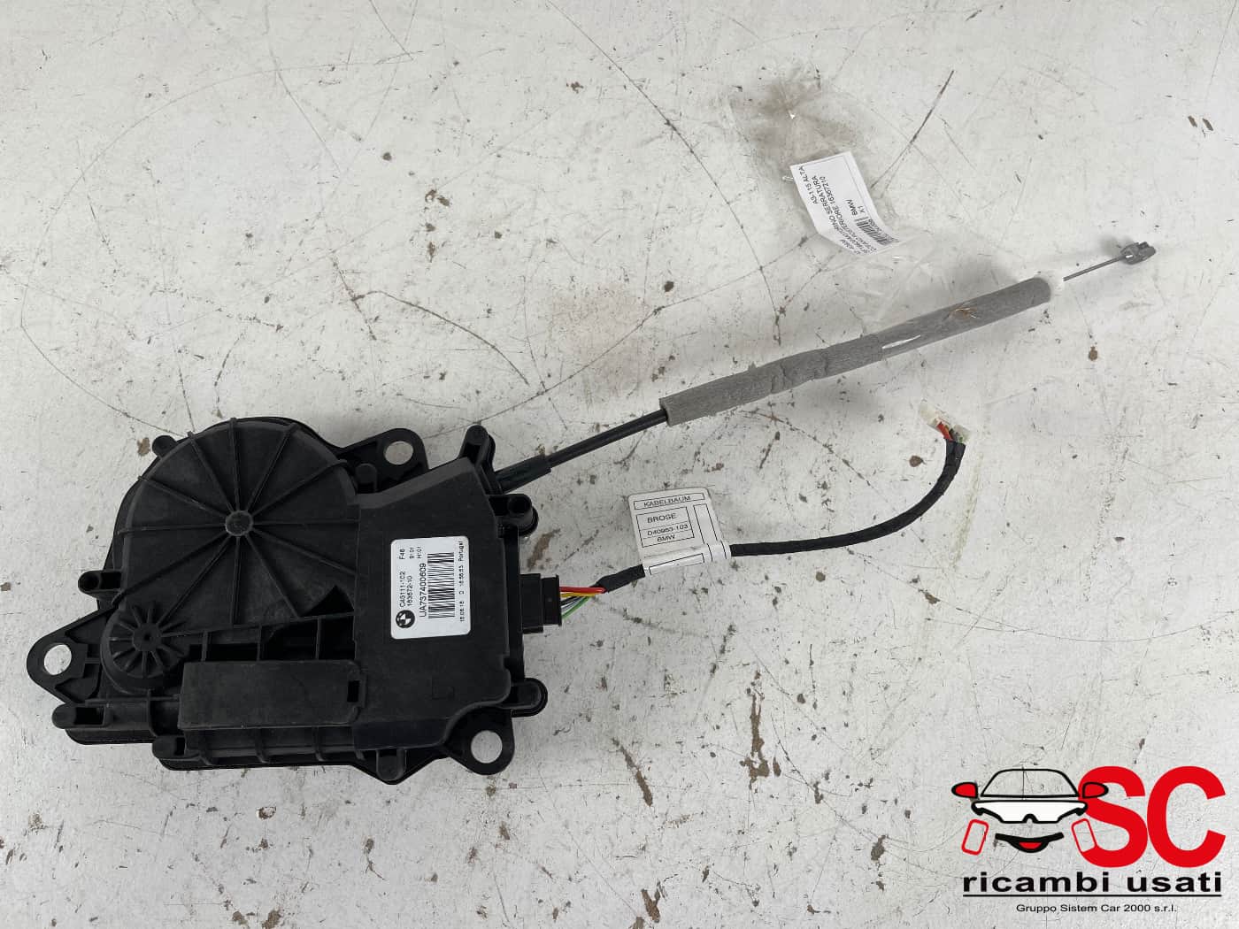 Motorino Serratura Portellone Bmw X1 16367210 - 40939 Motorino Serratura Portellone Bmw X1 16367210 - 40939