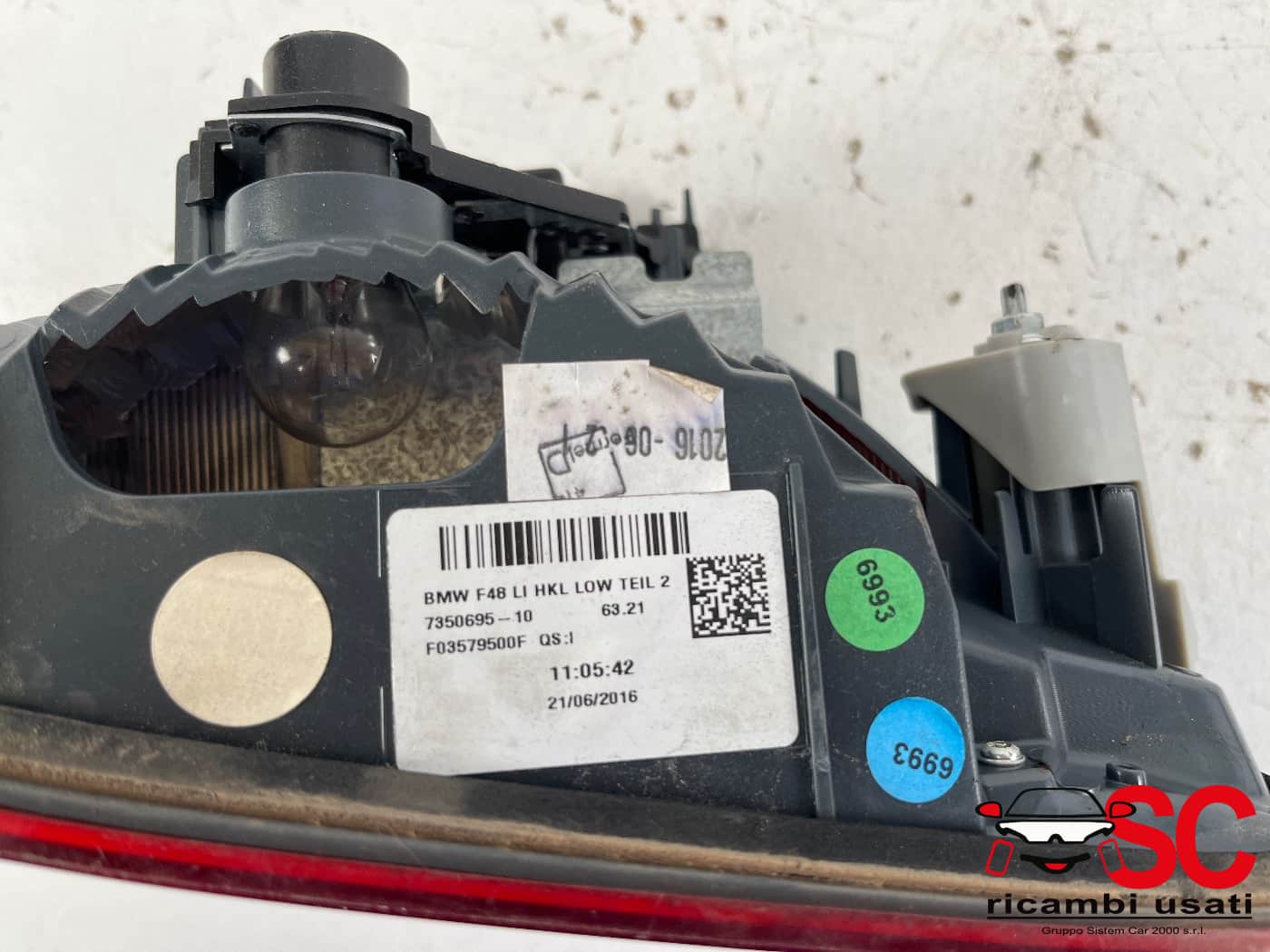 Fanale Stop Posteriore Sinistro Bmw X1 F48 7350695 63217350695 - 40955