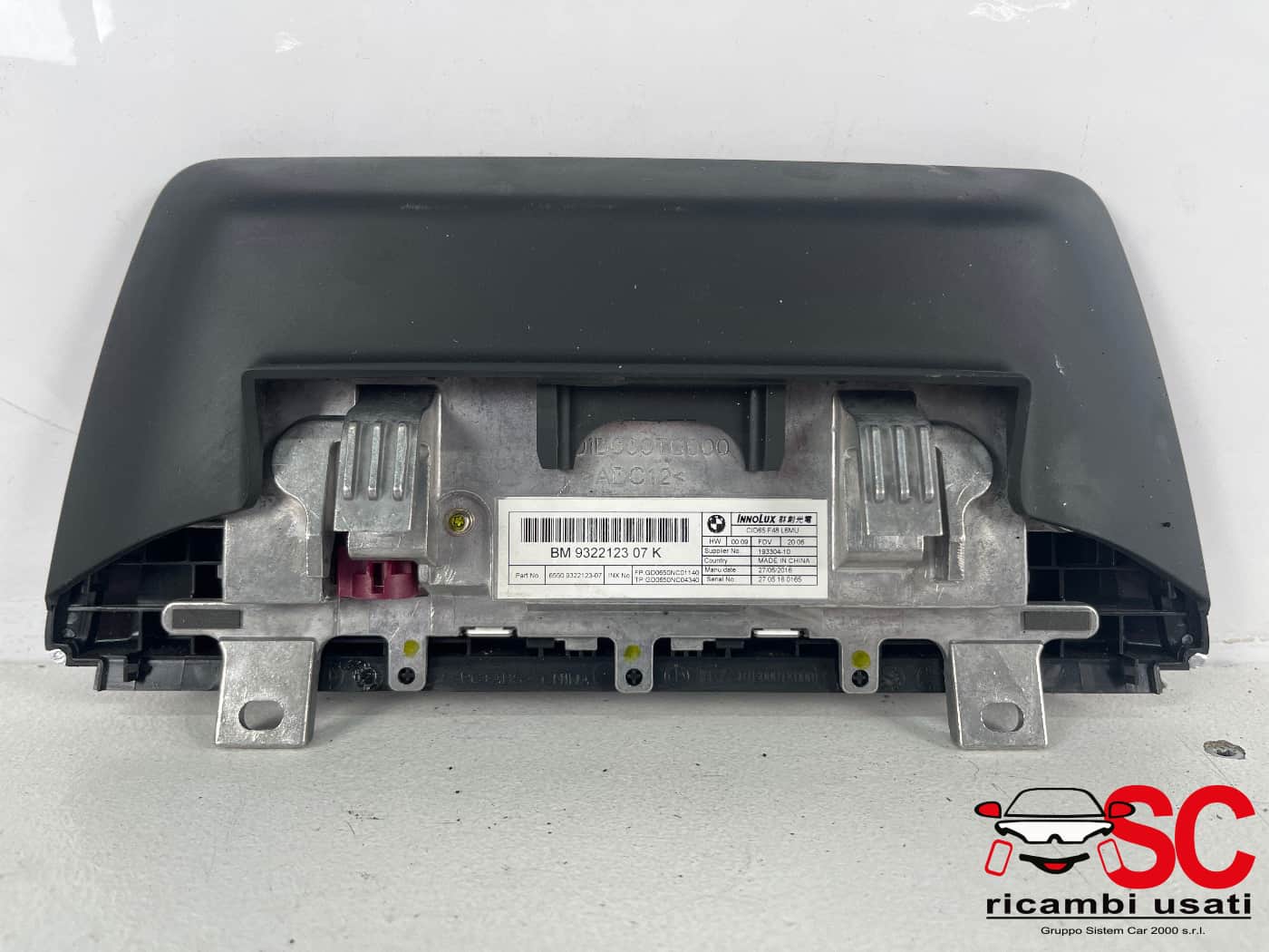 Display Multifunzione 6.5" Bmw X1 F48 65509322123 - 40973 Display Multifunzione 6.5" Bmw X1 F48 65509322123 - 40973