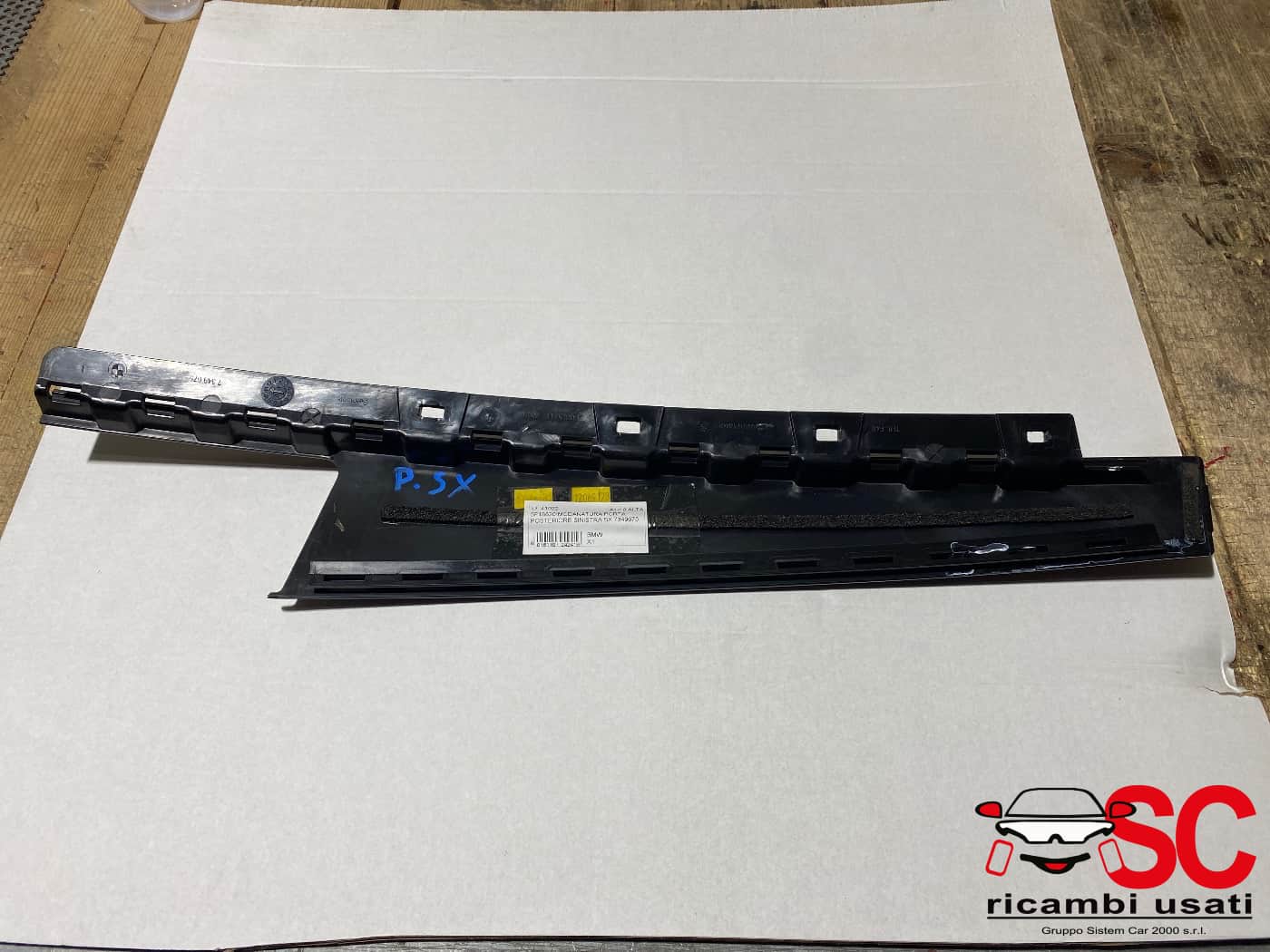 Modanatura Montante Porta Post Sx Bmw X1 F48 7349675 - 41022 Modanatura Montante Porta Post Sx Bmw X1 F48 7349675 - 41022