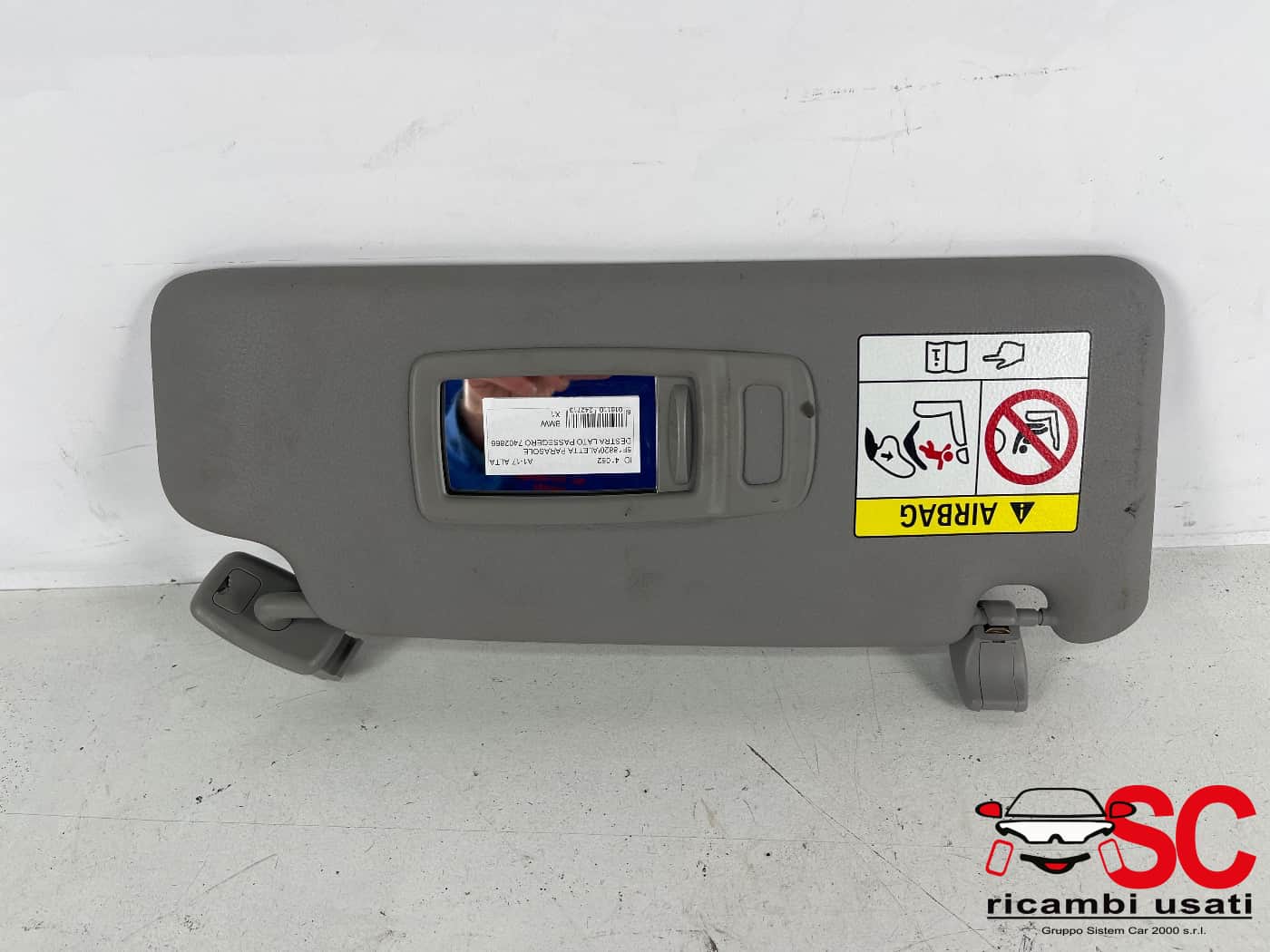 Aletta Parasole Destra Bmw X1 F48 7402866 - 41052 Aletta Parasole Destra Bmw X1 F48 7402866 - 41052