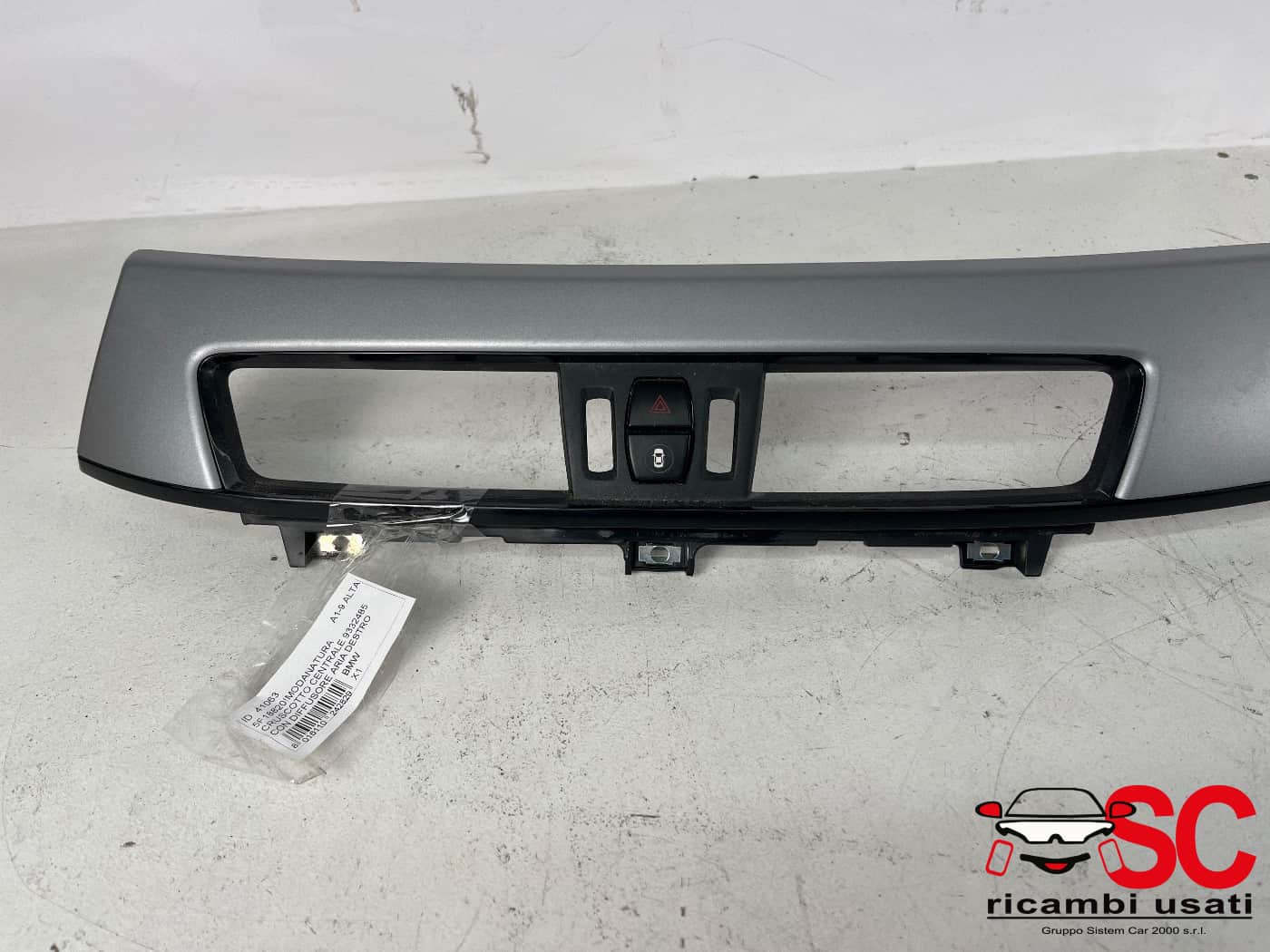 Modanatura Cruscotto Centrale Bmw X1 F48 9332485 9292740 - 41063 Modanatura Cruscotto Centrale Bmw X1 F48 9332485 9292740 - 41063