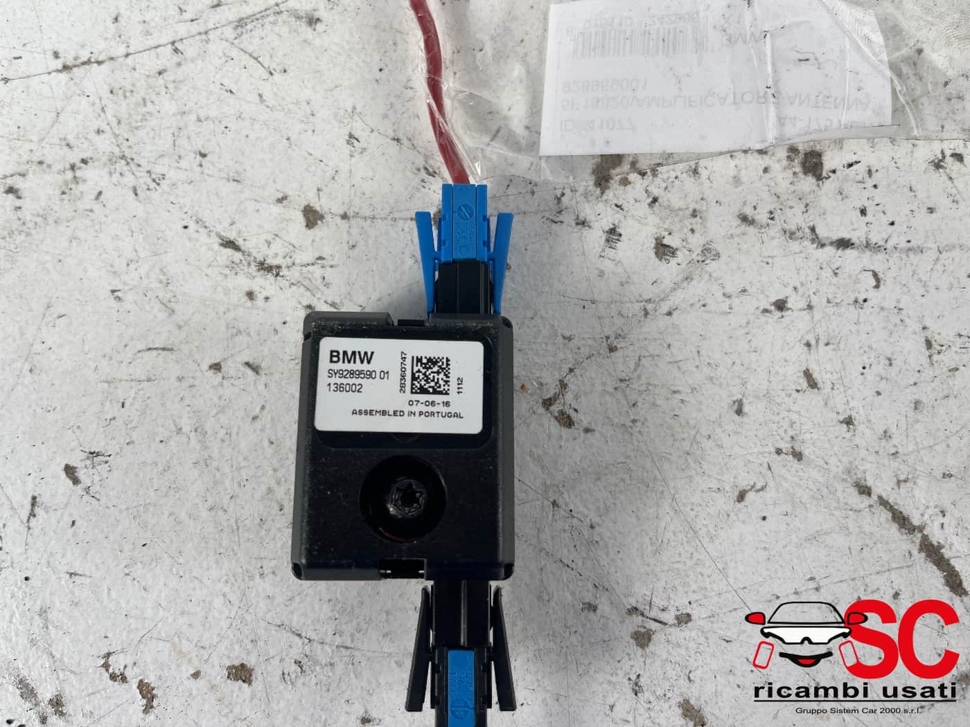 Amplificatore Antenna Bmw X1 F48 928959001 - 41077 Amplificatore Antenna Bmw X1 F48 928959001 - 41077