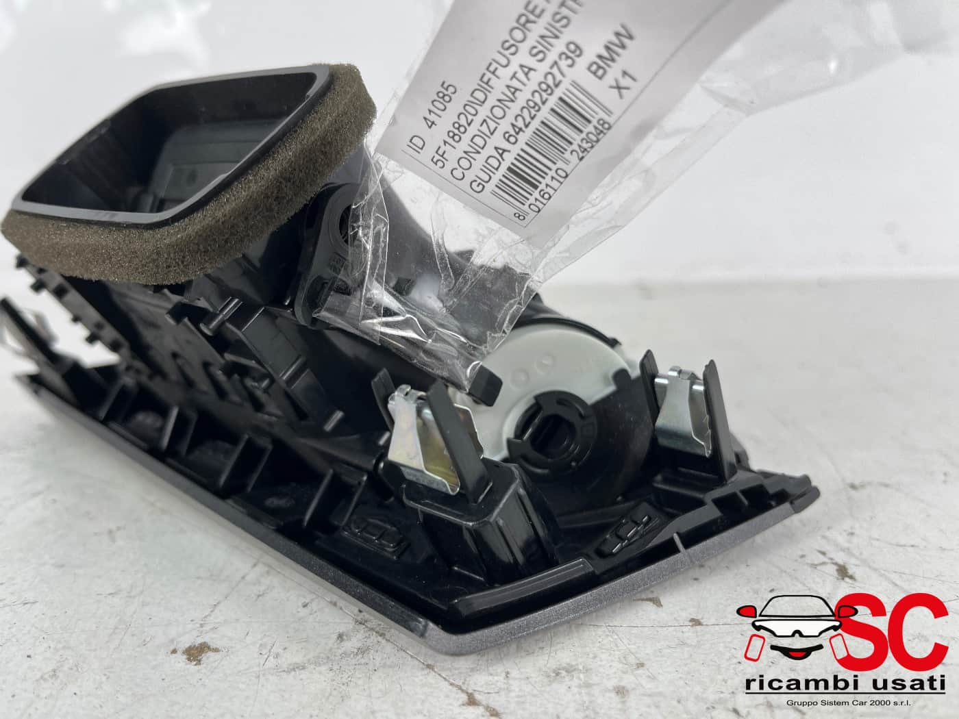 Diffusore Aria Cruscotto Sinistro Bmw X1 F48 64229292739 - 41085 Diffusore Aria Cruscotto Sinistro Bmw X1 F48 64229292739 - 41085