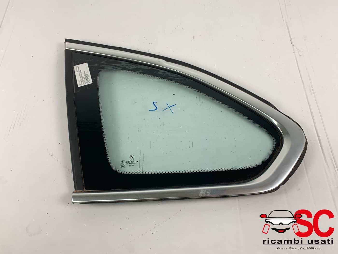 Vetro Fisso Posteriore Sinistro Bmw X1 F48 51377362243 - 43207 Vetro Fisso Posteriore Sinistro Bmw X1 F48 51377362243 - 43207