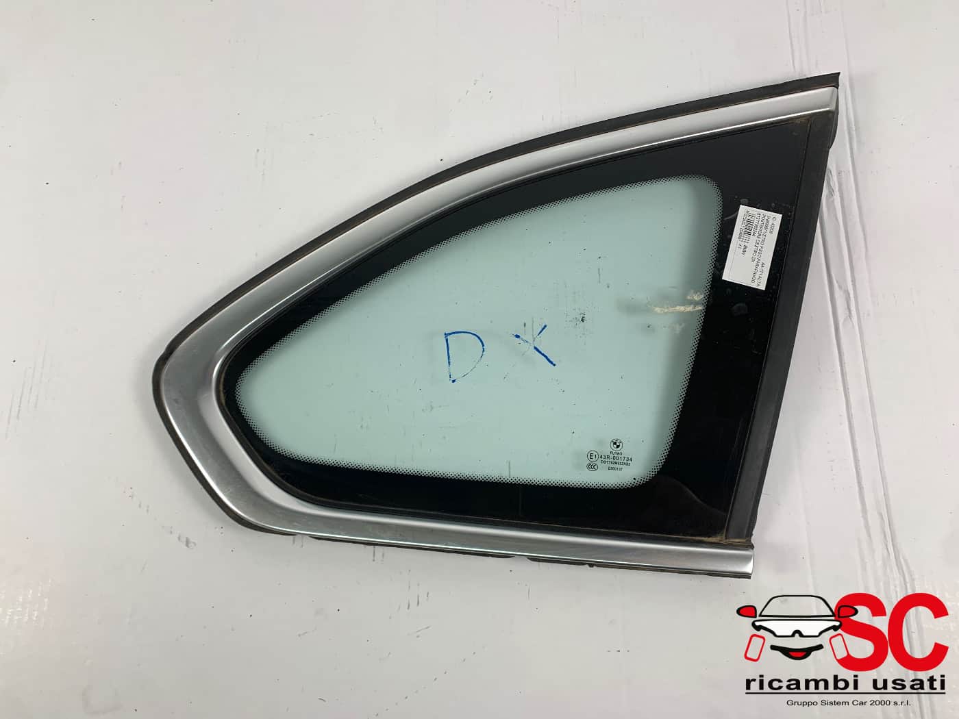 Vetro Fisso Posteriore Destro Bmw X1 F48 51377362244 - 43208 Vetro Fisso Posteriore Destro Bmw X1 F48 51377362244 - 43208