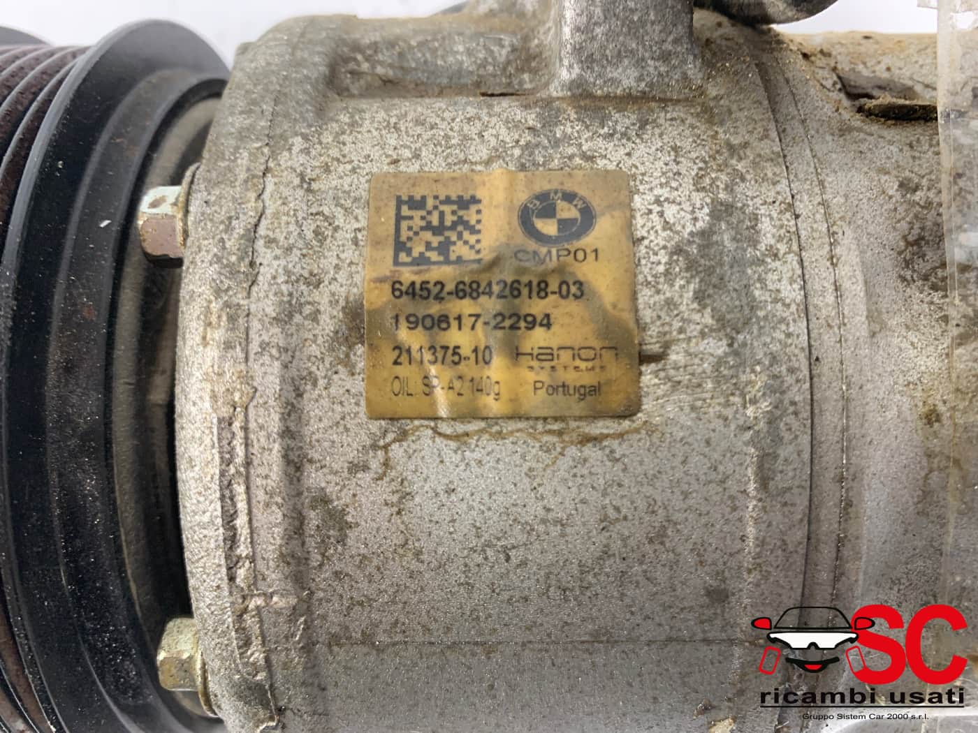 Compressore Clima Aria Condizionata Bmw X1 F48 64526842618 64525A21D11 - 43228 Compressore Clima Aria Condizionata Bmw X1 F48 64526842618 64525A21D11 - 43228