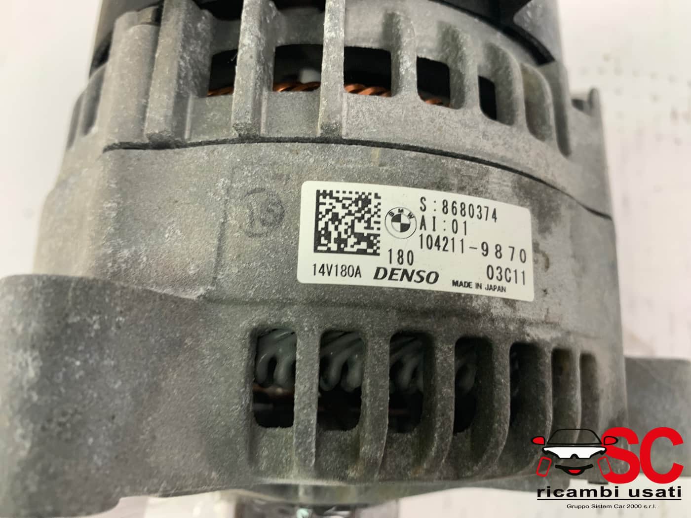 Alternatore Bmw X1 F48 1.5 Benzina 12318680374 - 43229