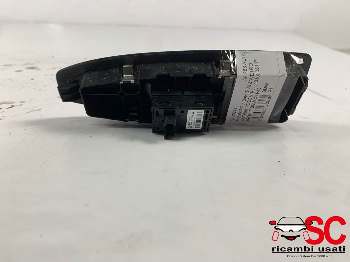 Pulsantiera Alzavetro Anteriore Dx Bmw X1 F48 61319208107 9208107 - 43243 Pulsantiera Alzavetro Anteriore Dx Bmw X1 F48 61319208107 9208107 - 43243