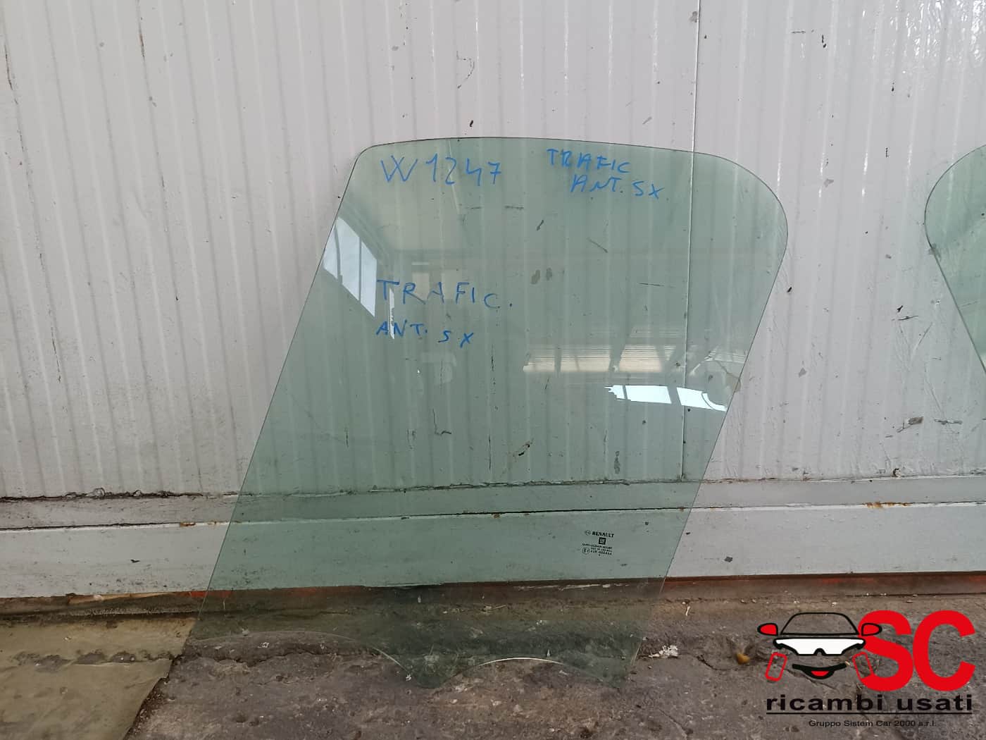 Vetro Scendente Anteriore Sinistro Renault Trafic - W01247 Vetro Scendente Anteriore Sinistro Renault Trafic - W01247