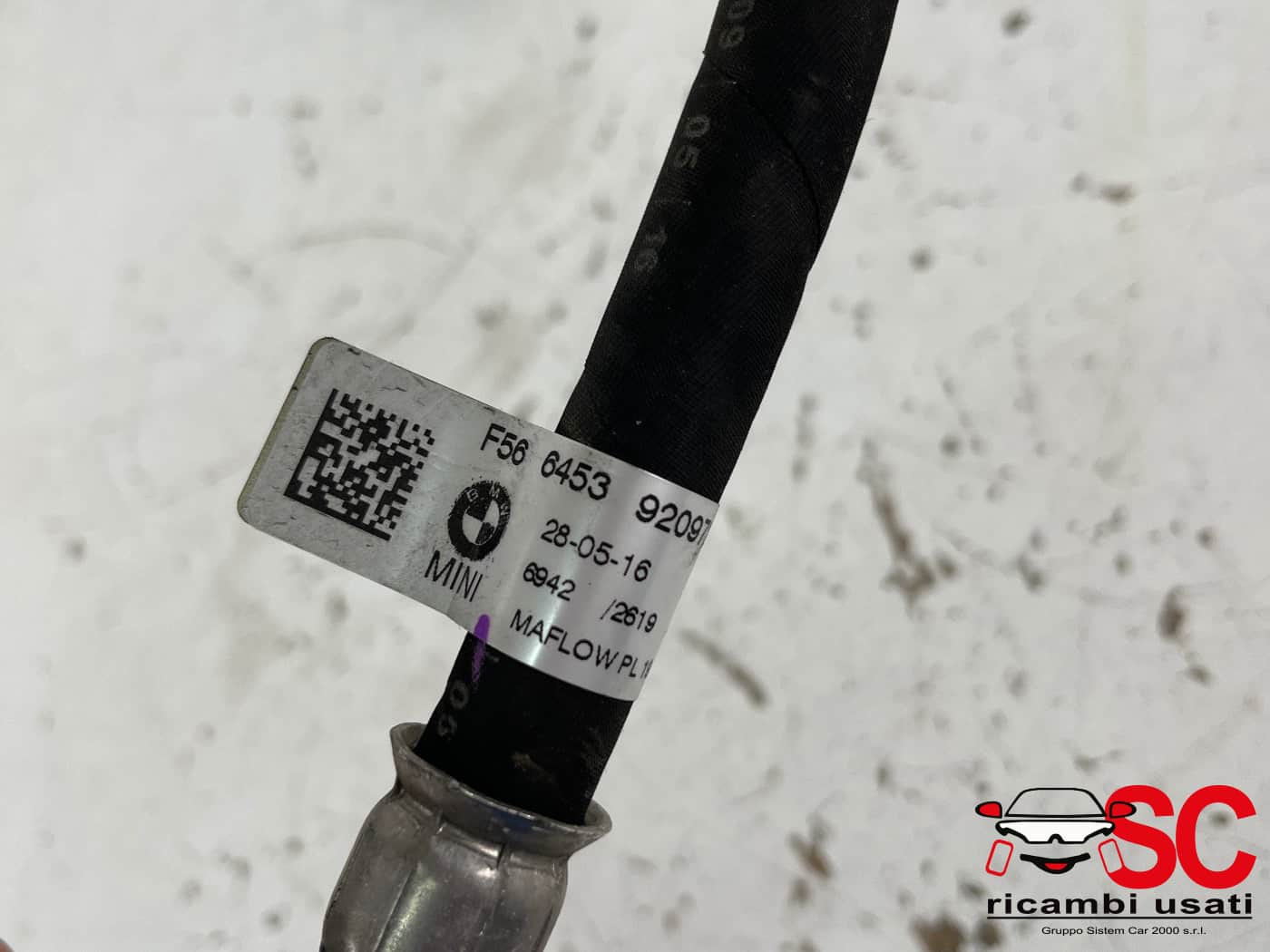 64539209727 64539209727 TUBO ARIA CONDIZIONATA BMW X1 Serie (F48) diesel