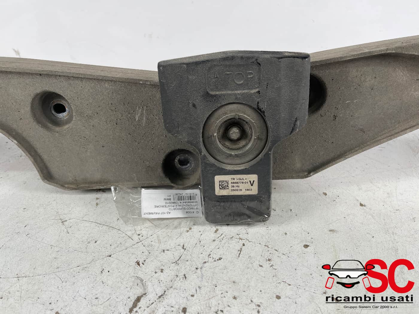 TRAVERSA SUPPORTO ASSALE POSTERIORE BMW X1 Serie (F48) 13992010 (15>)