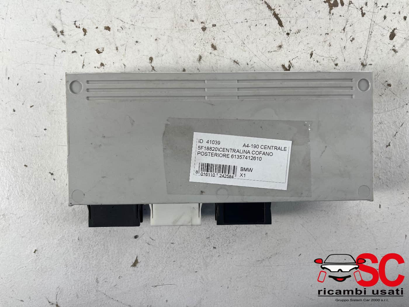 CENTRALINA PORTELLONE POSTERIORE BMW X1 Serie (F48) 61357412610 (15>)