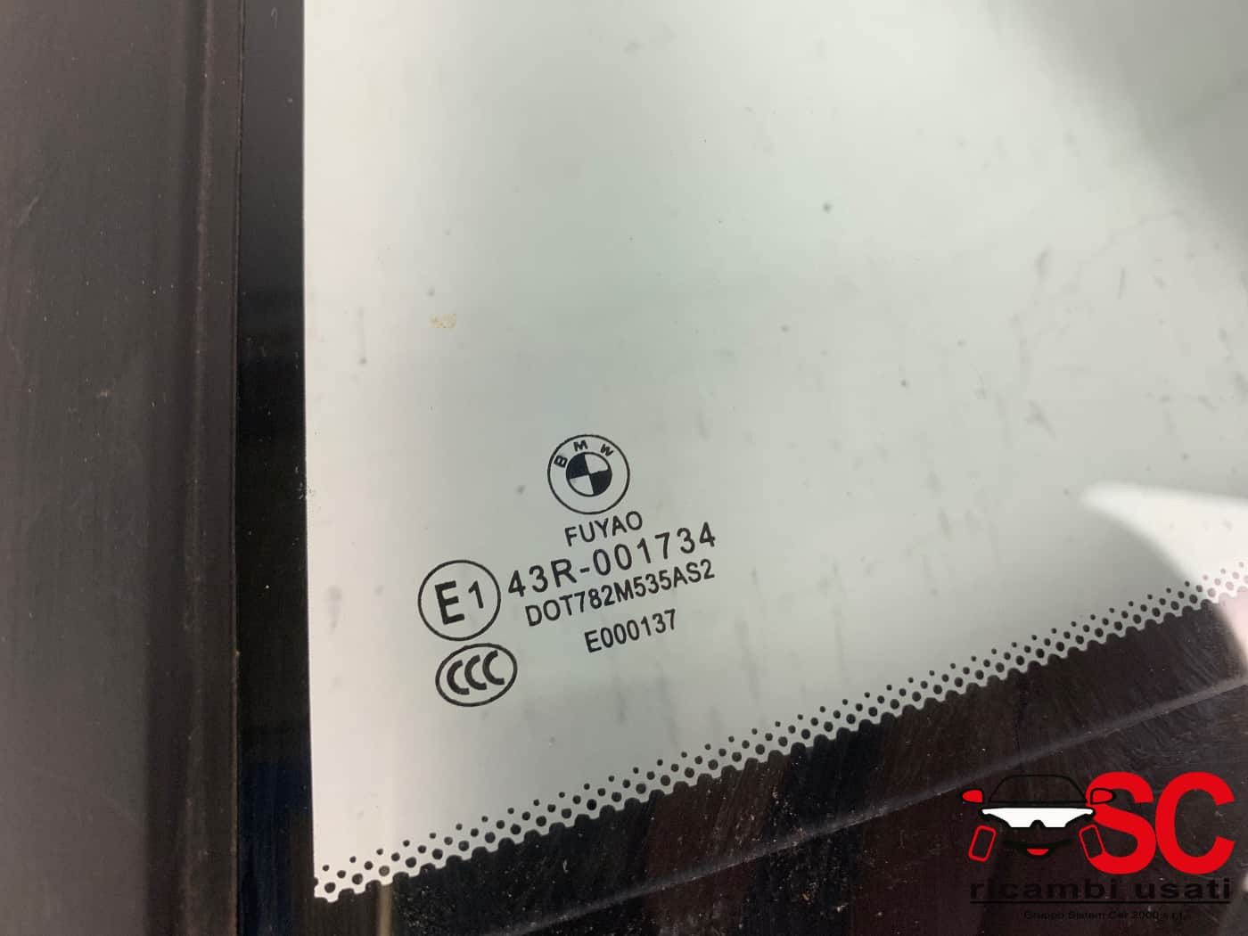 VETRO FISSO POSTERIORE SX BMW X1 Serie (F48) 51377405603 (15>)
